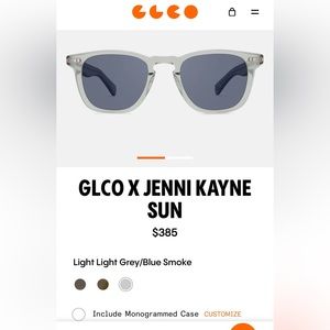 Jenni Kayne x Garrett Leight Unisex Sunglasses